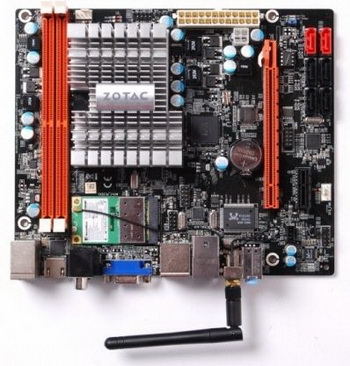 Zotac NM10-DTX WiFi board